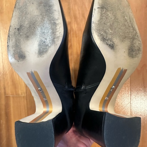 Sam Edelman Fawn Black Ankle Booties - Picture 5 of 6